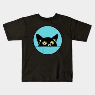 Black Cat Kids T-Shirt